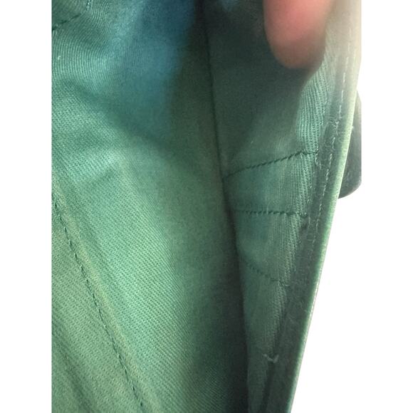 Vintage Womens Fossil Wallet Embroidered Leather Elephant FLAWS READ #5304 - Picture 13 of 15